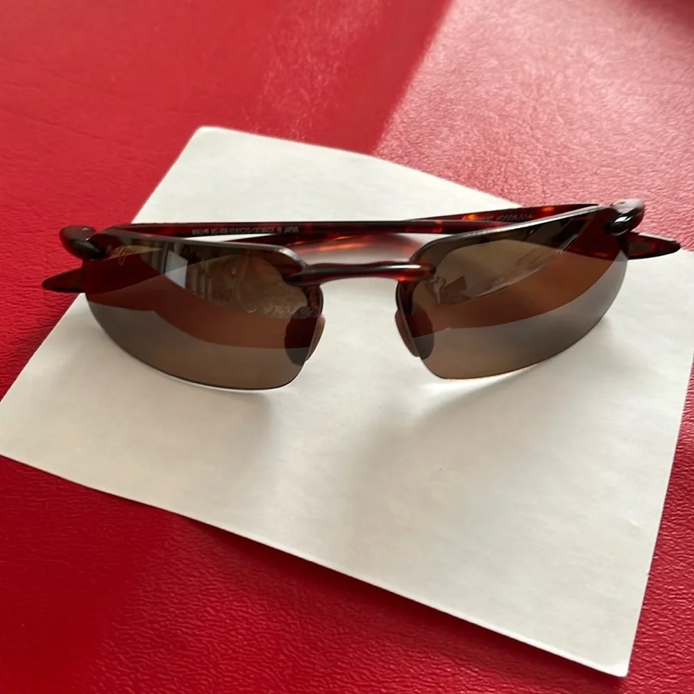 Maui Jim Men's and Women's Makaha Polarized Rimless Sunglasses